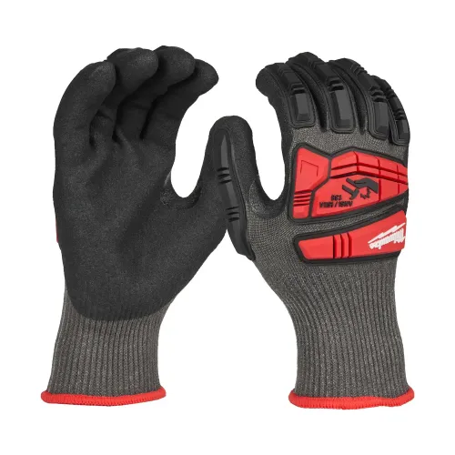 Milwaukee Impact Pro Cut E gloves Level E cut protection 10 XL