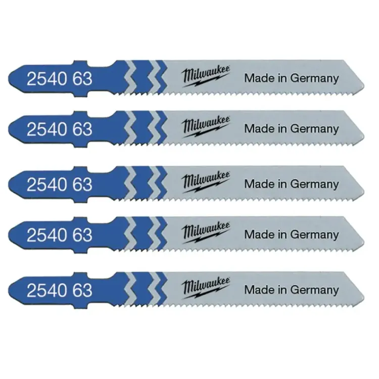 4932254063 - Milwaukee Traditional Jigsaw Blade T118A - Pack of 5