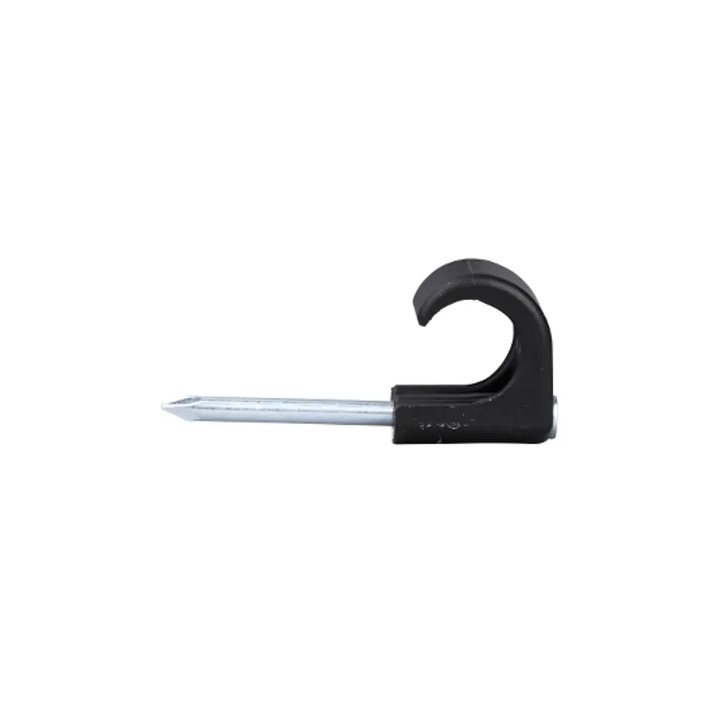 Thorsman TC812B black round cable clips for 8-12mm cables