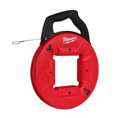 Milwaukee 7.5m steel fish tape triple strand anti-kink
