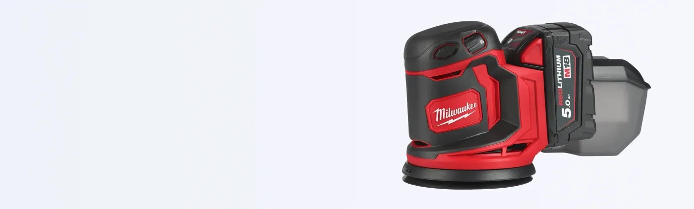 Milwaukee M18 Random Orbital Sander: Powerful, Precise, Professional. M18-BOS
