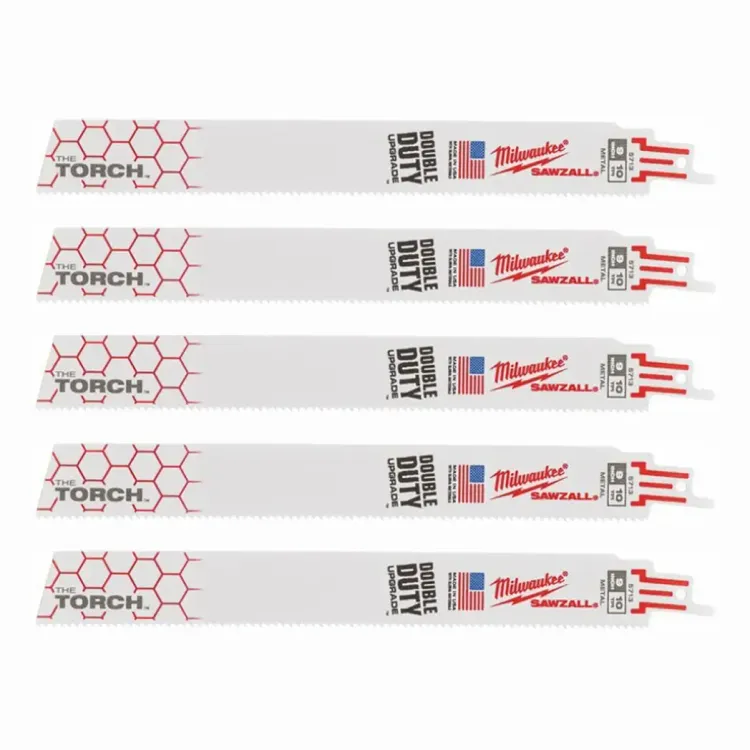 48005713 - Milwaukee 48005713 Heavy Duty Sawzall Demolition Blades x5 Pack