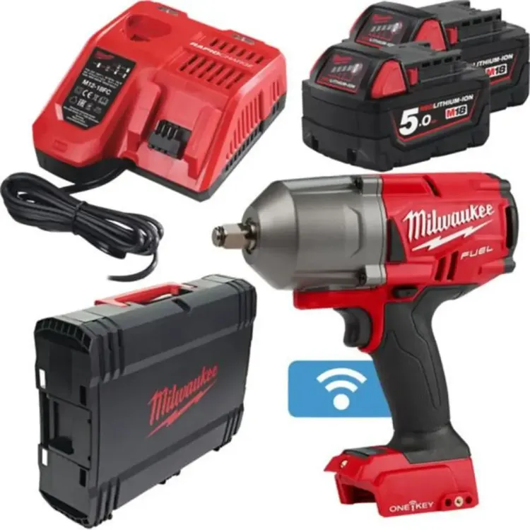 4933459728 - Milwaukee M18ONEFHIWF12-502X One-Key 1/2 Impact Wrench
