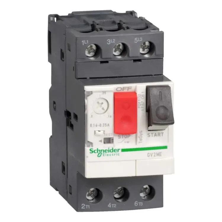 GV2ME04 - 0.4A-0.63A Manual Starter Circuit Breaker Telemecanique GV2ME04