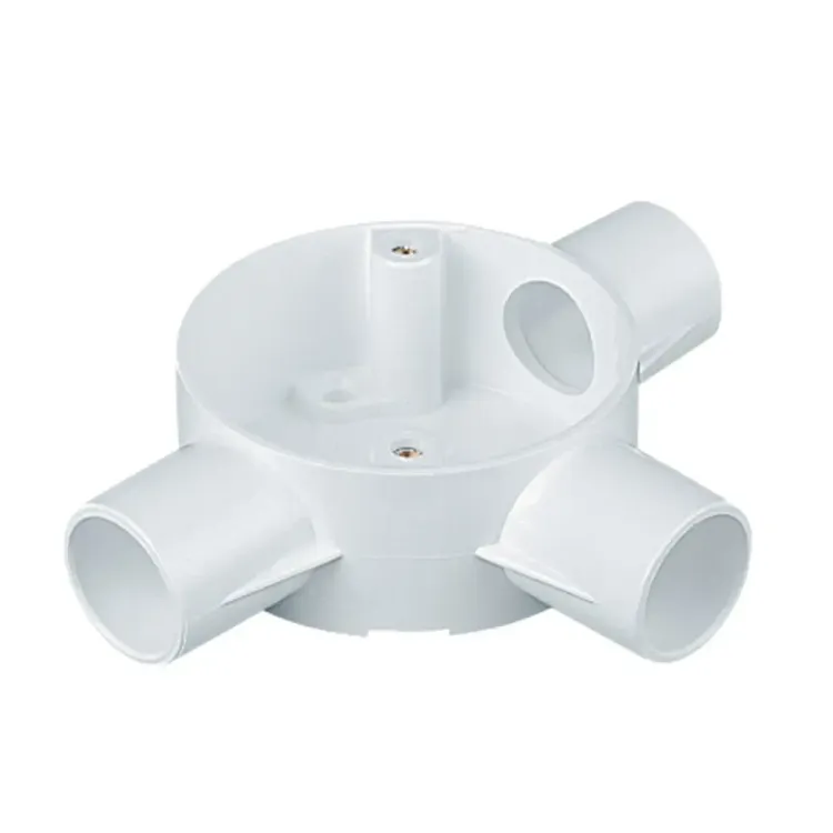PVC3MRB5WH - Marshall Tufflex Tee Box 25mm PVC Conduit PVC3MRB5WH