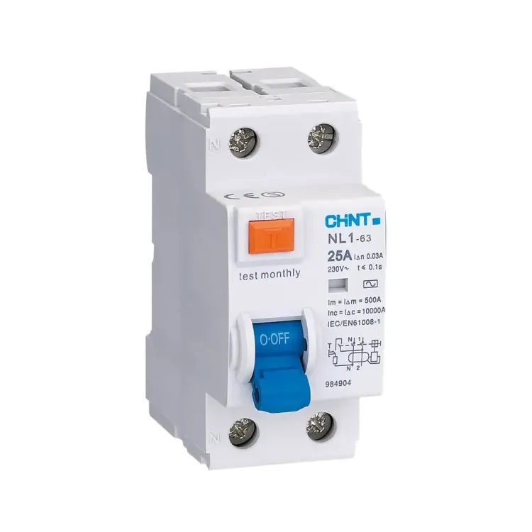 200363 - Rcd 2 Pole 63a 30ma 10ka Chint 200363