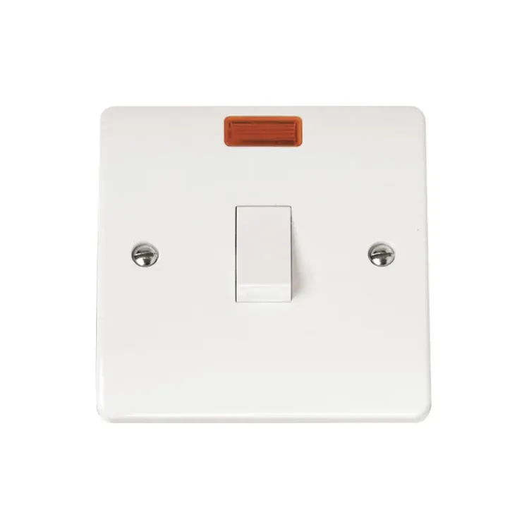 Click CMA623 20A double pole switch with orange neon indicator