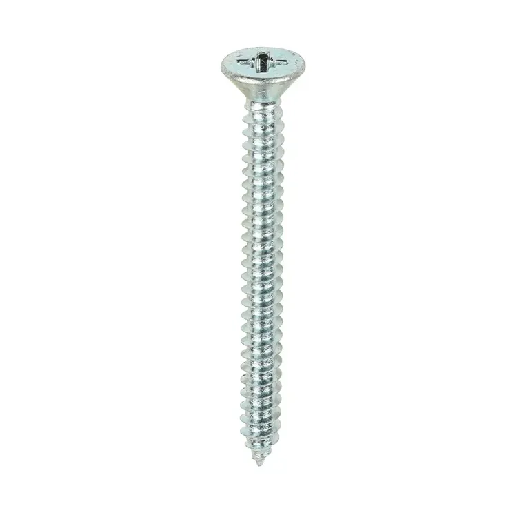 Timco self tapping screws 4.2x45mm, PZ countersunk zinc finish