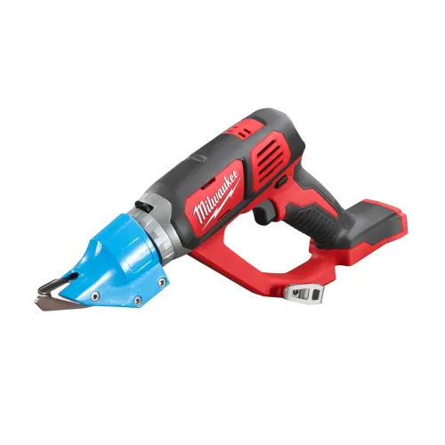 Milwaukee M18 metal shear 2.0mm steel 360 degree head