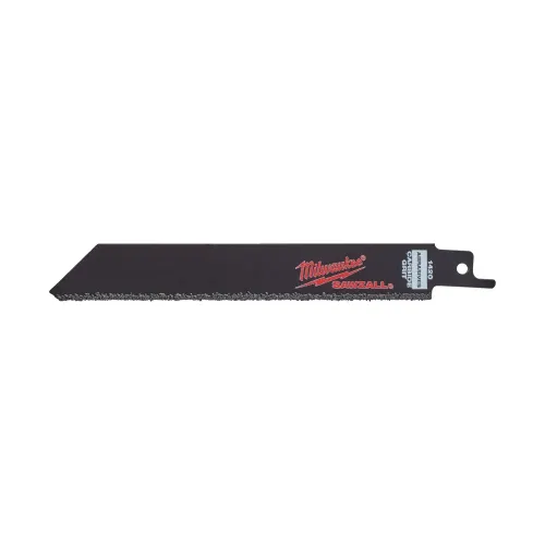 Milwaukee 150mm carbide grit reciprocating saw blades 3-piece