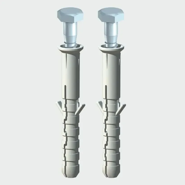 08100CSCNP - M6 x 100mm Timpac Coach Screw with Nylon Plug - 2 Pack 08100CSCNP