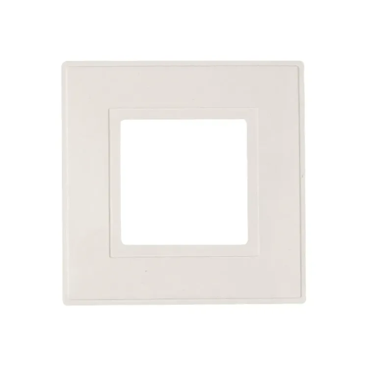 Iona 1 Gang White Switch Finger Plate – 2 Pack