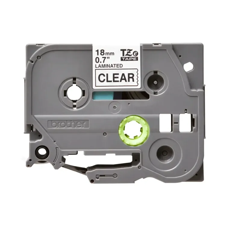 Brother TZe-141 18mm Black on Clear Label Tape
