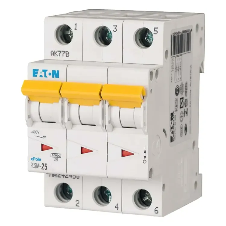 242499 - Eaton MCB 3P 25A D 10kA