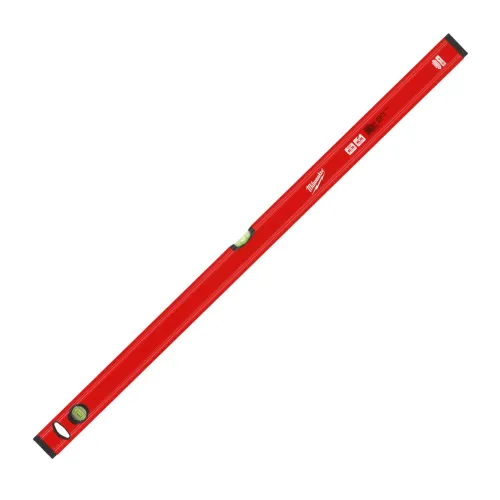 Milwaukee Magnetic Slim Level 100cm precision acrylic vials