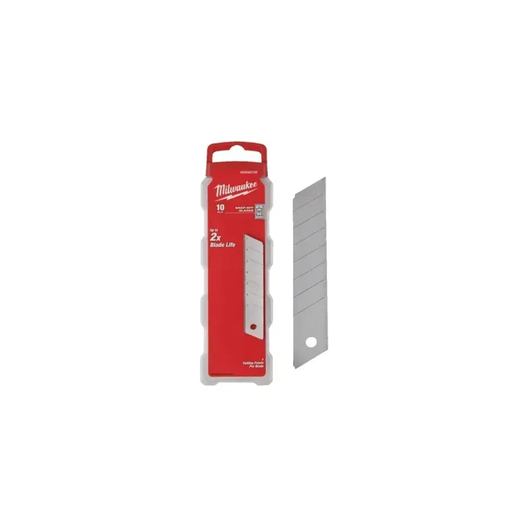 Milwaukee 25mm Snap-Off Blades (10 Pack)