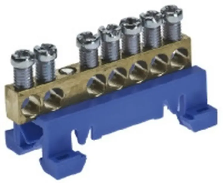 N7 - 7 Way 16mm Neutral Bar Din Rail Mounted (N7)