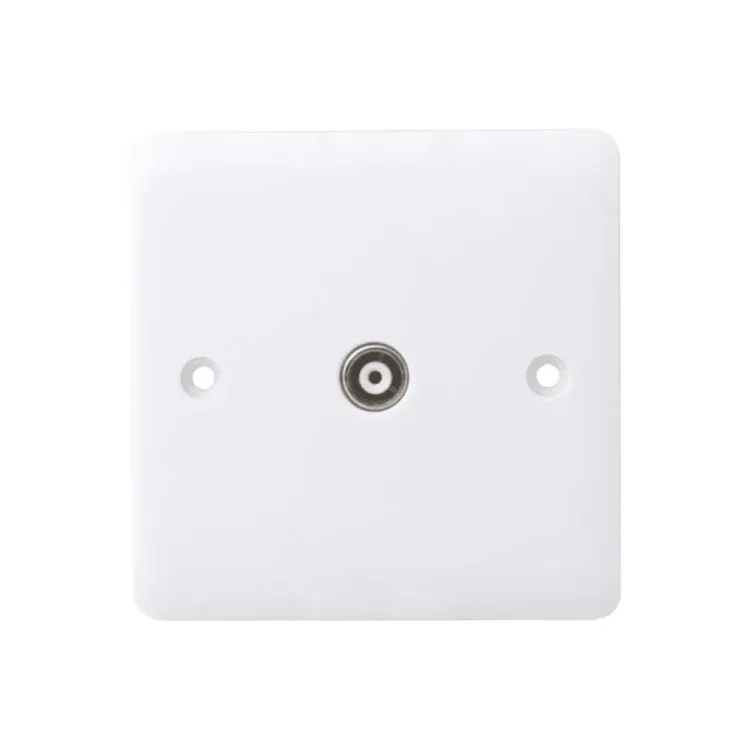 Iona 1 Gang TV Coaxial Outlet – Non-Isolated
