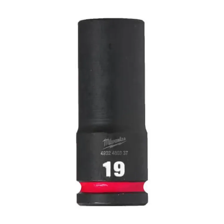4932480337 - Milwaukee Hex Socket Shockwave 1/2 Deep 19mm