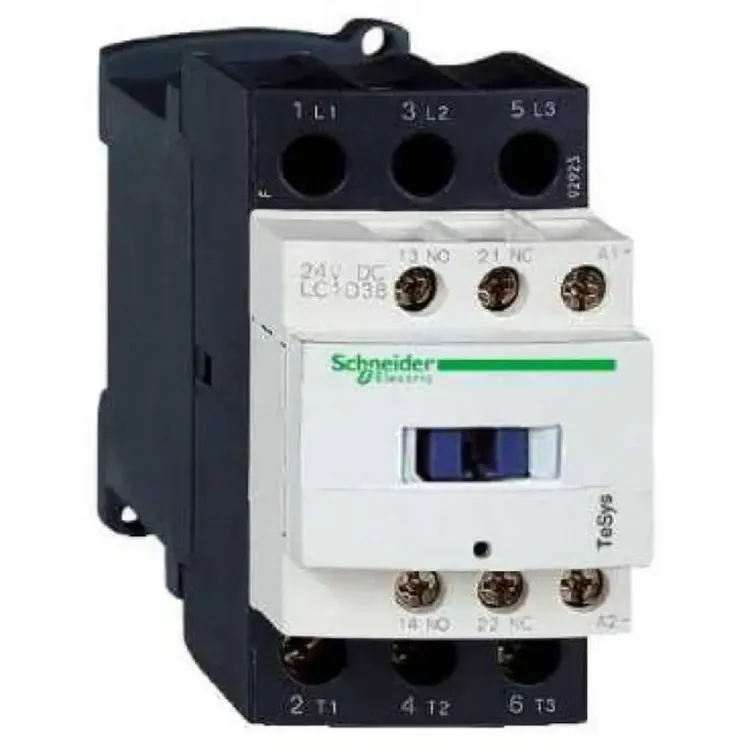 LC1D38V7 - 38A 400V Contactor 1 N.Open + 1 N.Closed Telemecanique LC1D38V7