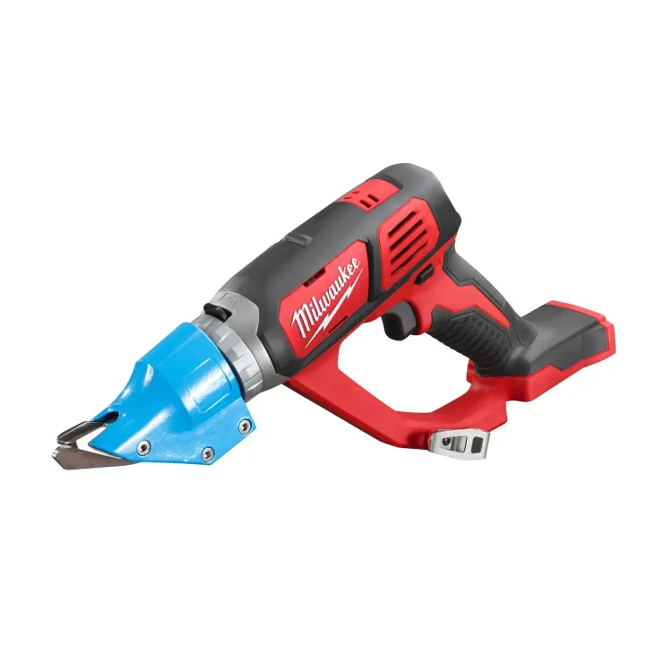 Milwaukee M18 metal shear 2.0mm steel 360 degree head