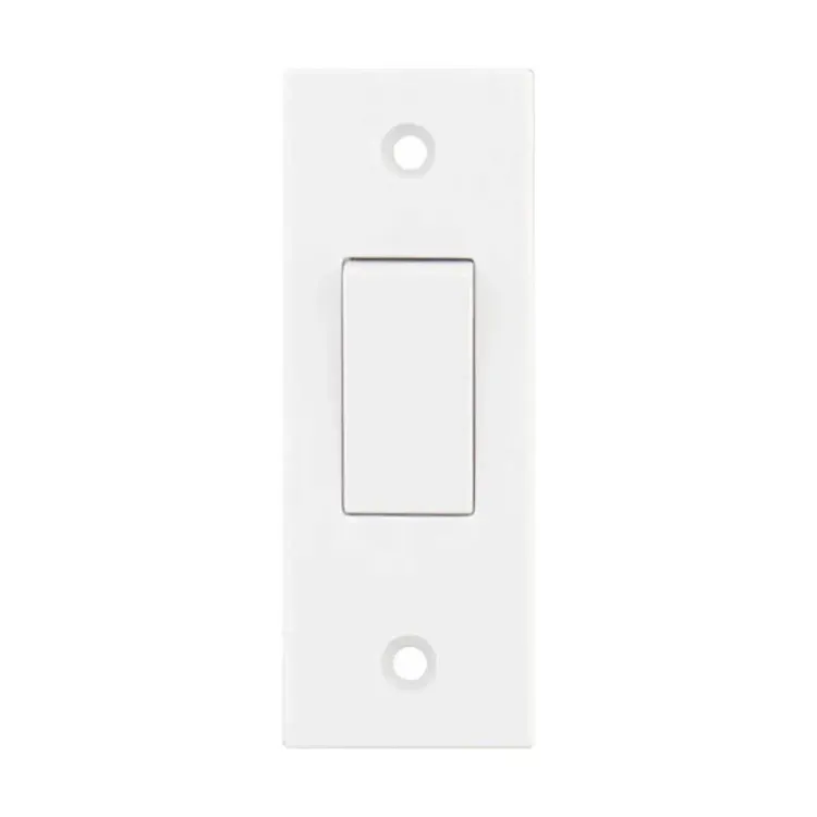 LG2012ARC - Selectric 10A Architrave Plate Switch 1 Gang 2 Way