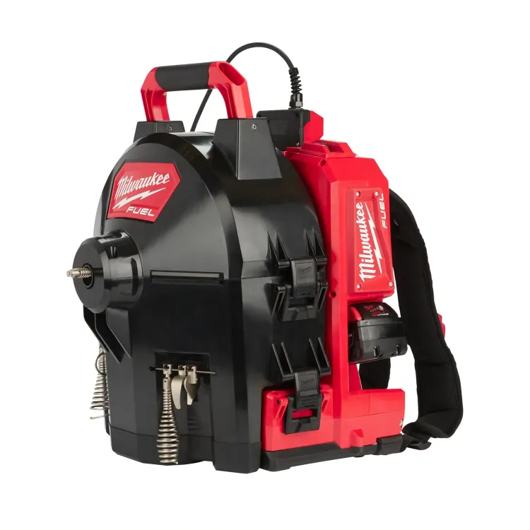 Milwaukee M18 FUEL free standing drain cleaner 10mm spiral