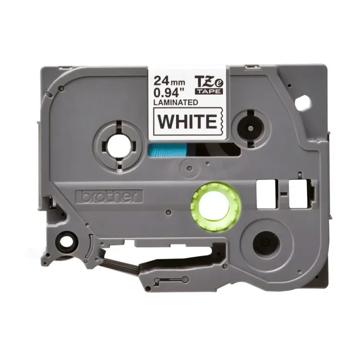 Brother TZe-251 Black on White Labelling Tape 24mm