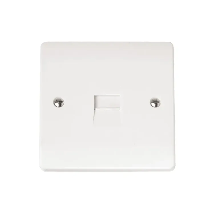Click Mode CMA119 master telephone socket polar white