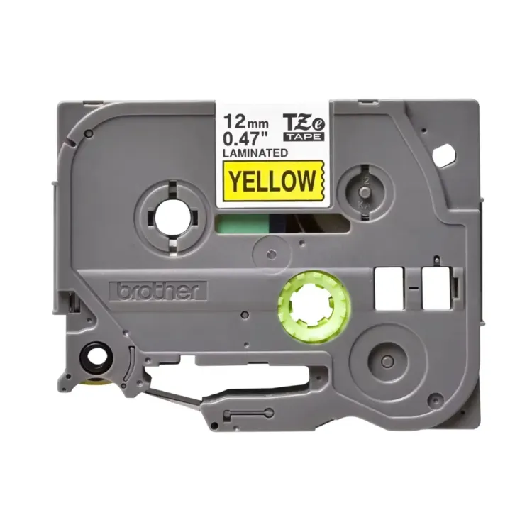 Brother TZe-631 Black on Yellow Labelling Tape