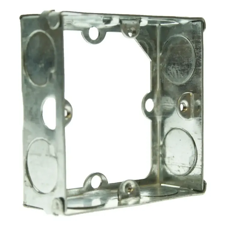 SB679 - 1 Gang 25mm Extension Box Galvanised SB679 / 10221