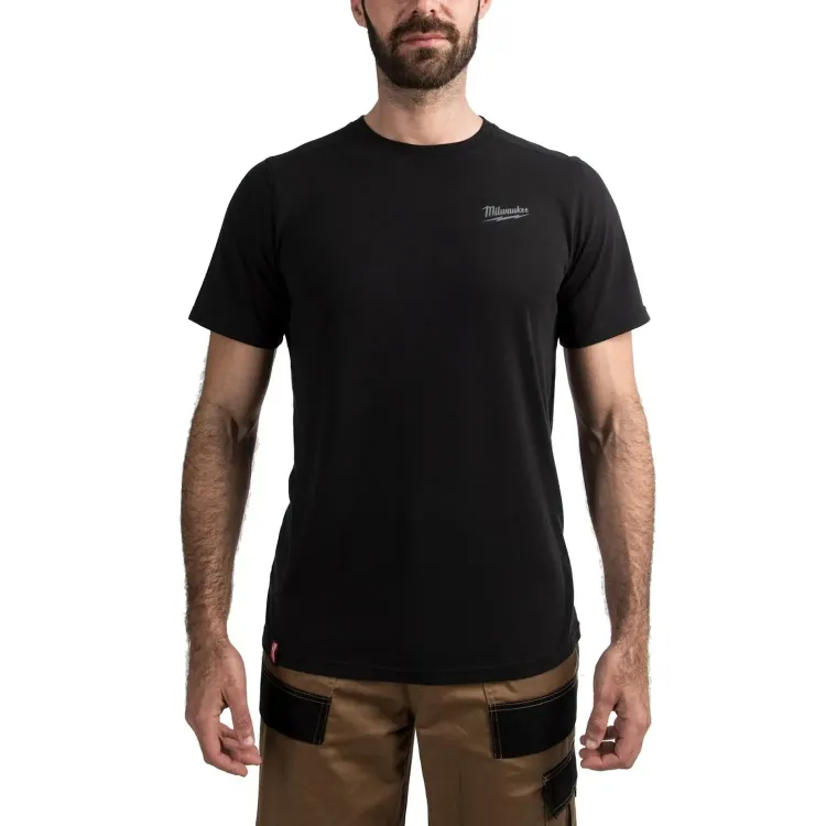 Milwaukee Black T-Shirt Size XL ready for professional use