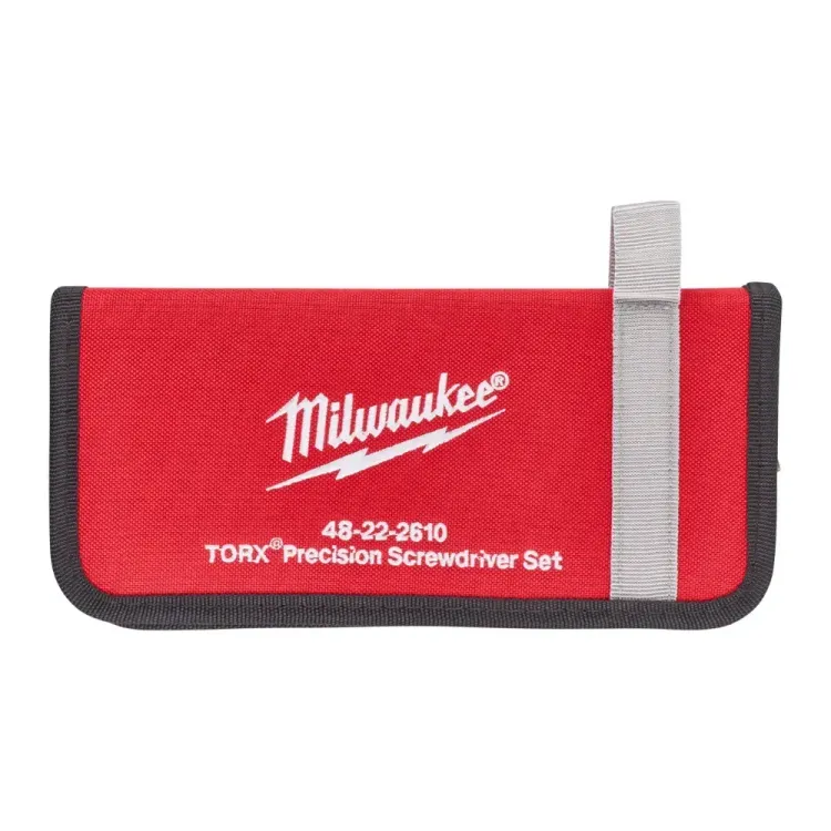 Milwaukee Set of 6 TRI-Lobe Precision Torx Black-Red Screwdrivers