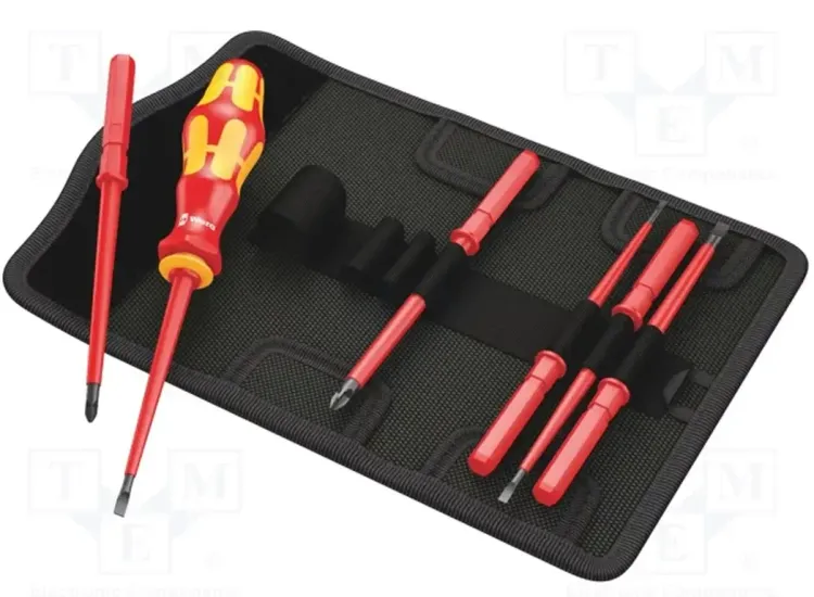 05003470001 - Wera 7-Piece Set Kraftform Kompakt VDE Screwdriver Bits