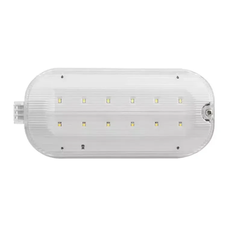 D1010WH - Duceri Emergency Bulkhead 3W Maintained IP65 ESP 360x118x65mm Lithium Battery