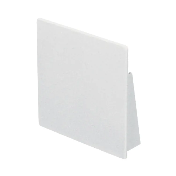 PVC trunking 75mm x 75mm End cover 