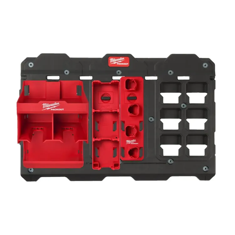 Milwaukee PACKOUT storage power tool starter kit XL plate