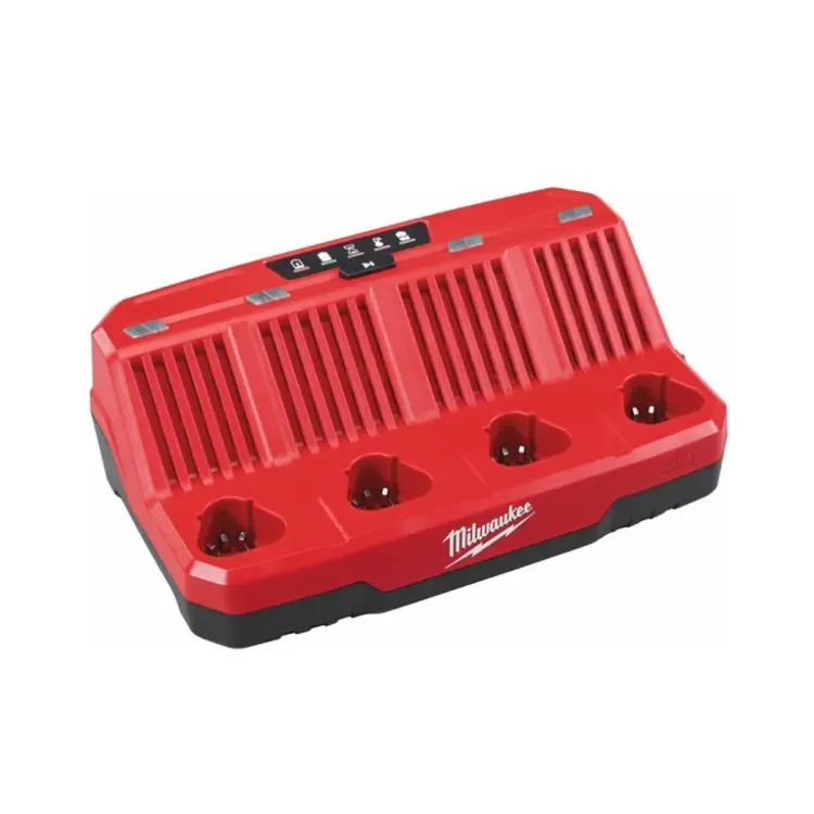 4932430555 - Milwaukee M12-C4 4 Bay Sequential Charger 4932430555