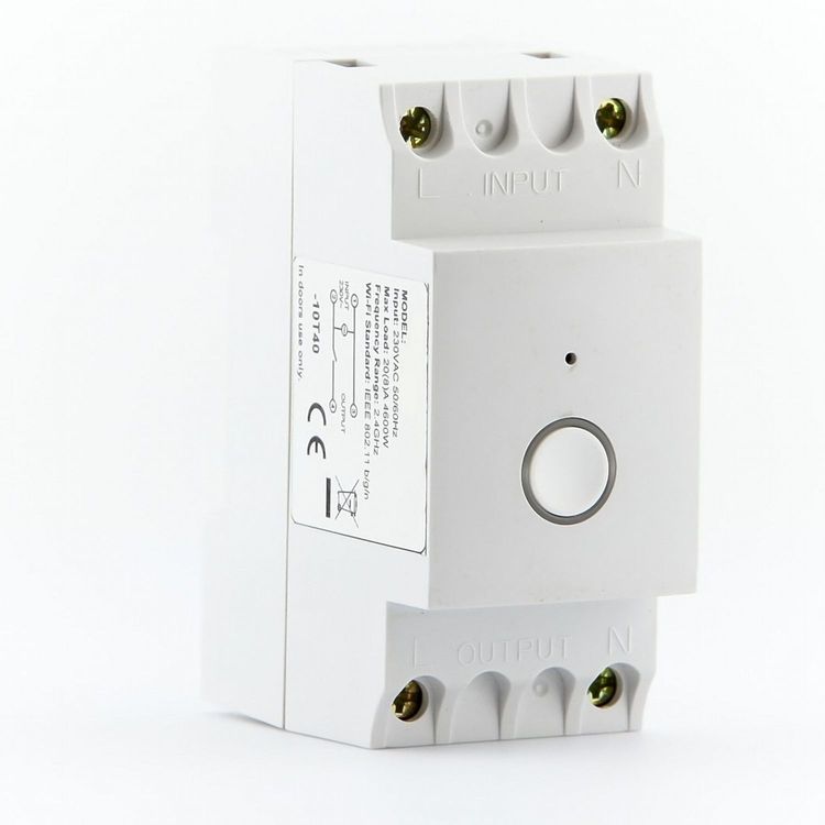 Optimum Wi-Fi Timeswitch Single Channel DIN-Rail Mounted