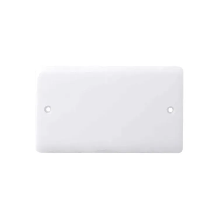 Iona 2 Gang Slimline Design Blanking Plate