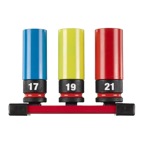 Milwaukee SHOCKWAVE 3-piece ½ inch automotive impact socket set