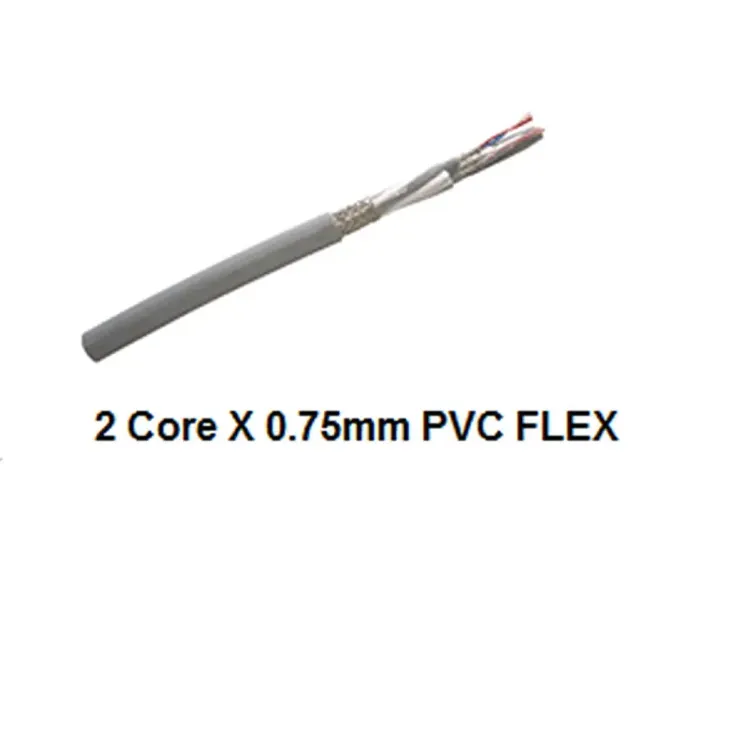 275LIYCY - 2 x 0.75mm LIYCY PVC Flex Screened