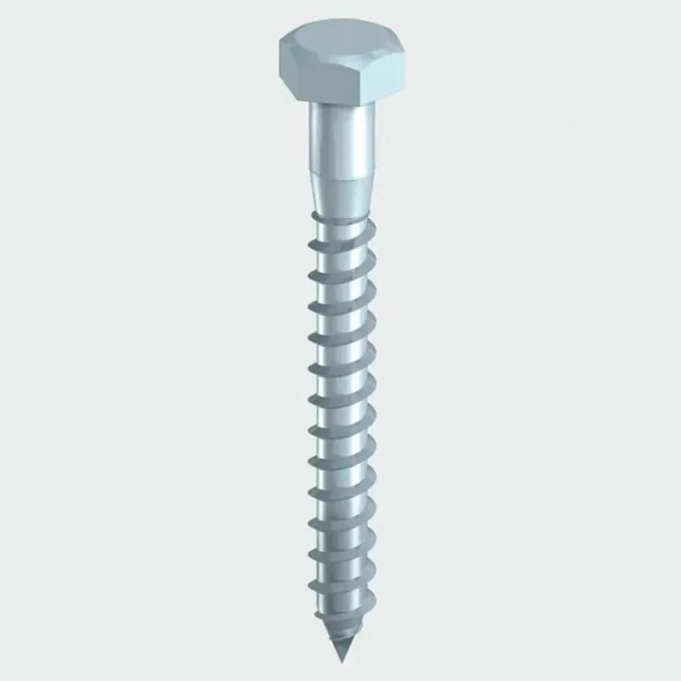 0670CSCP - M6 x 70mm Timpac Coach Screw BZP 10 Pack - 0670CSCP