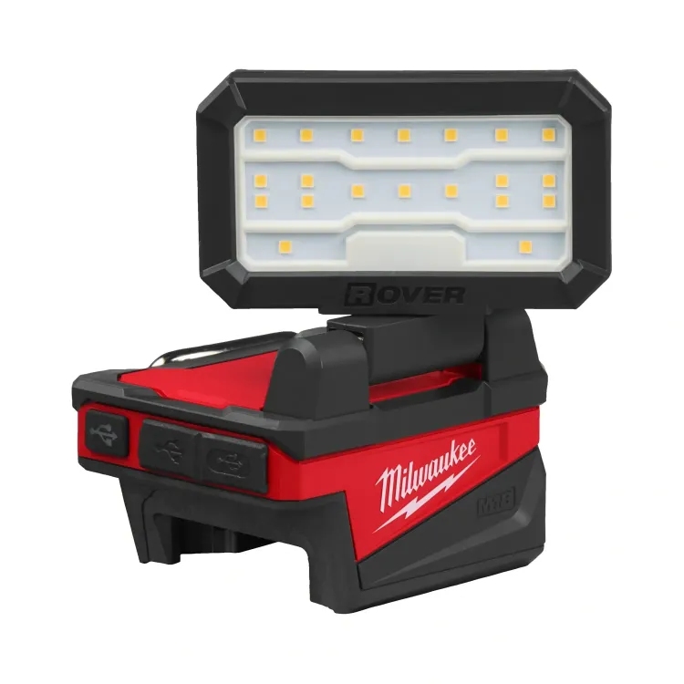 Milwaukee M18 service area light 1000 lumens USB charging