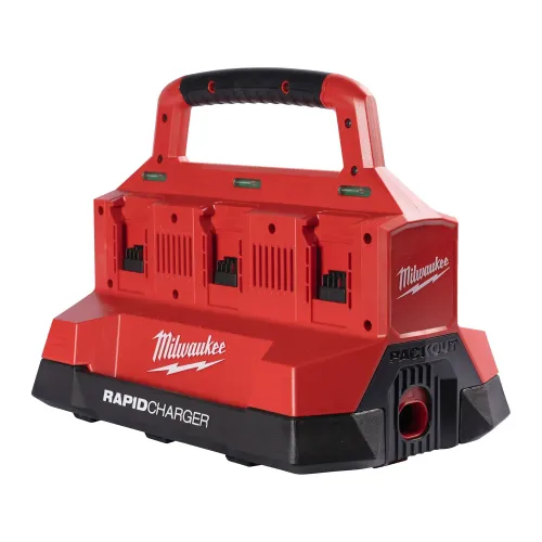 Milwaukee M18 PACKOUT six bay rapid charger M18 PC6