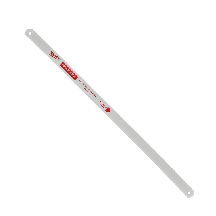 Milwaukee 10-piece hacksaw blades 12 inch 24 TPI