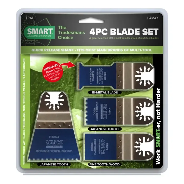 H4MAK - Smart 4 Piece Blade Set H4mak