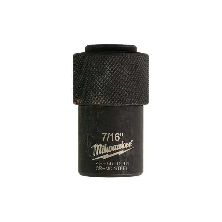 Milwaukee ½ inch square to 7⁄16 inch hex head adaptor