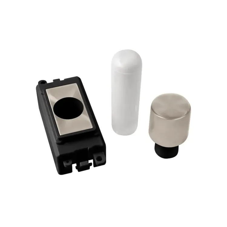 Click GridPro Dimmer Mounting Kit Brushed Stainless