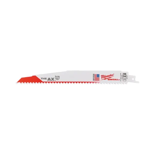 Milwaukee SAWZALL AX 230mm 5 TPI reciprocating saw blade pack